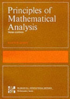 Principles of Mathematical Analysis 표지